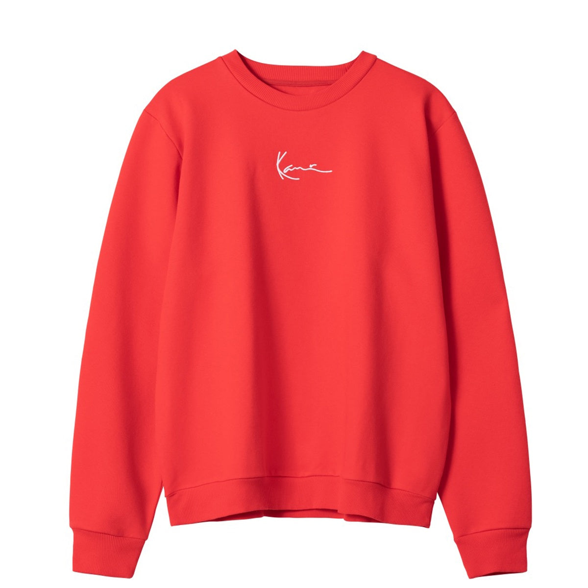 Small Signature Crew Red