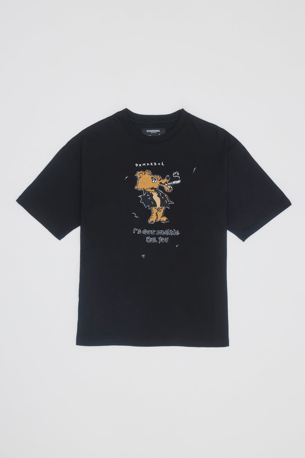 Quit T Shirt Black