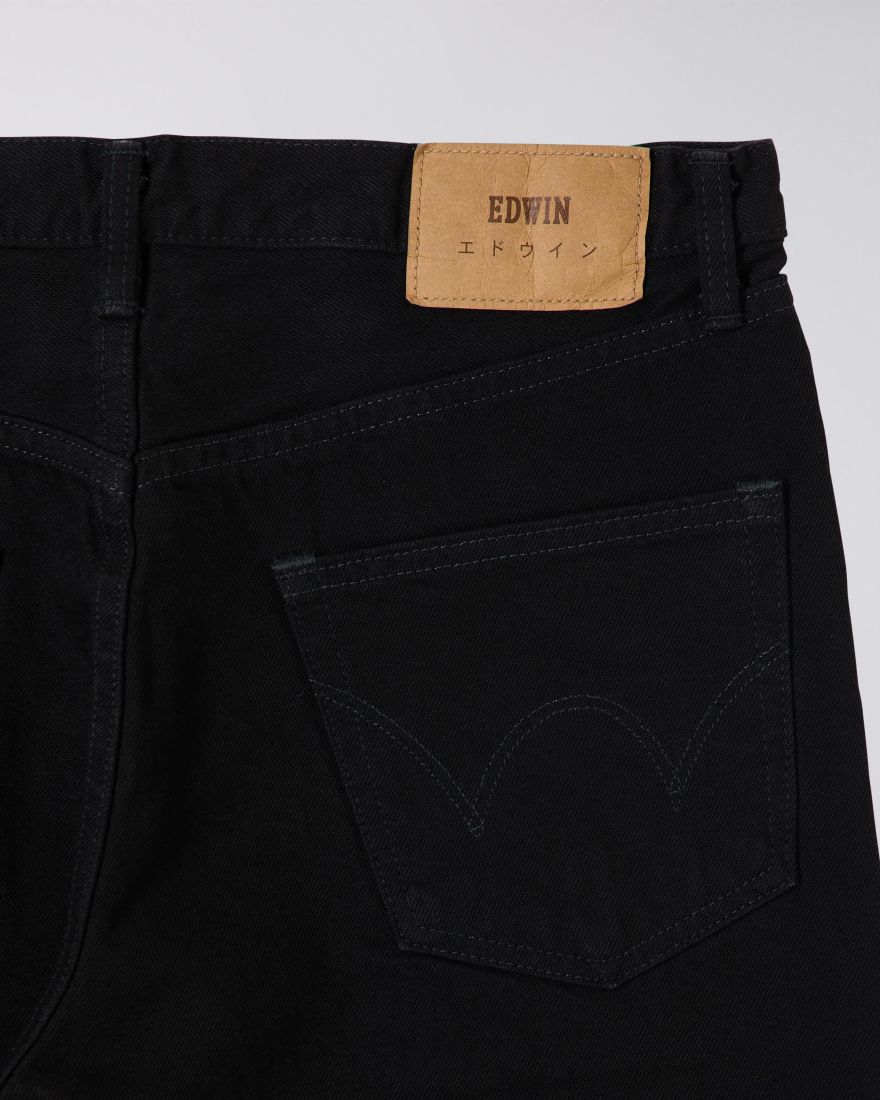 Slim Tapered black unwashed