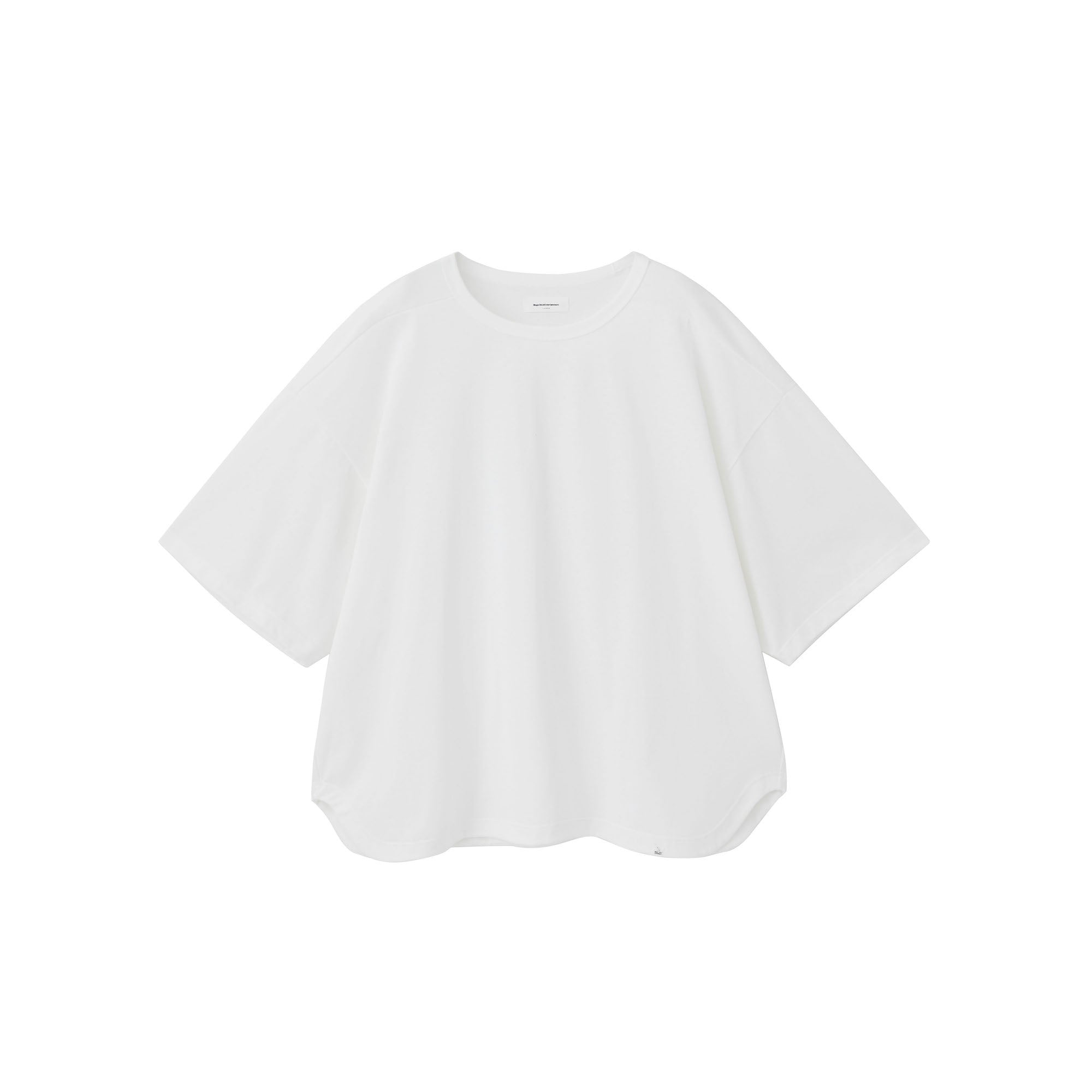 Bsq Round Tail Big T White