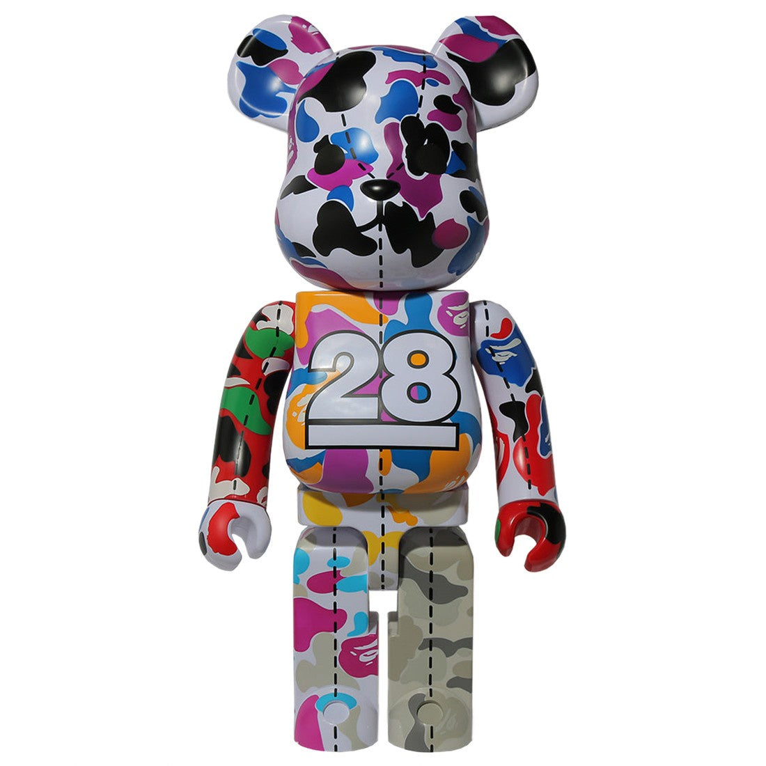 Bearbrick x BAPE 28th Anniversary Camo #2 1000%