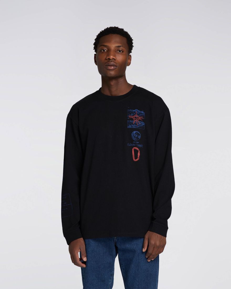 Chikei Study TS LS Single Jerseyblack