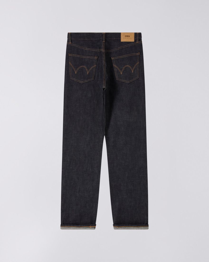 Loose Straight Kaihara blue unwashed