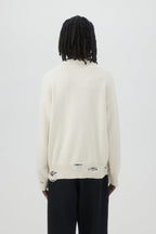 DALE KNIT CREWNECK Ivory