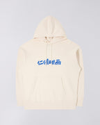 Ninkyo Eiga Hoodie Sweat Heavy Felpawhisper white