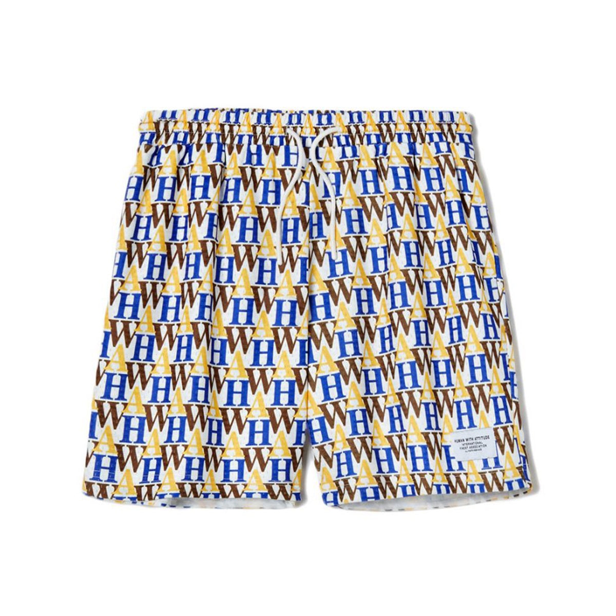 MONOGRAM MESH SHORT MULTI