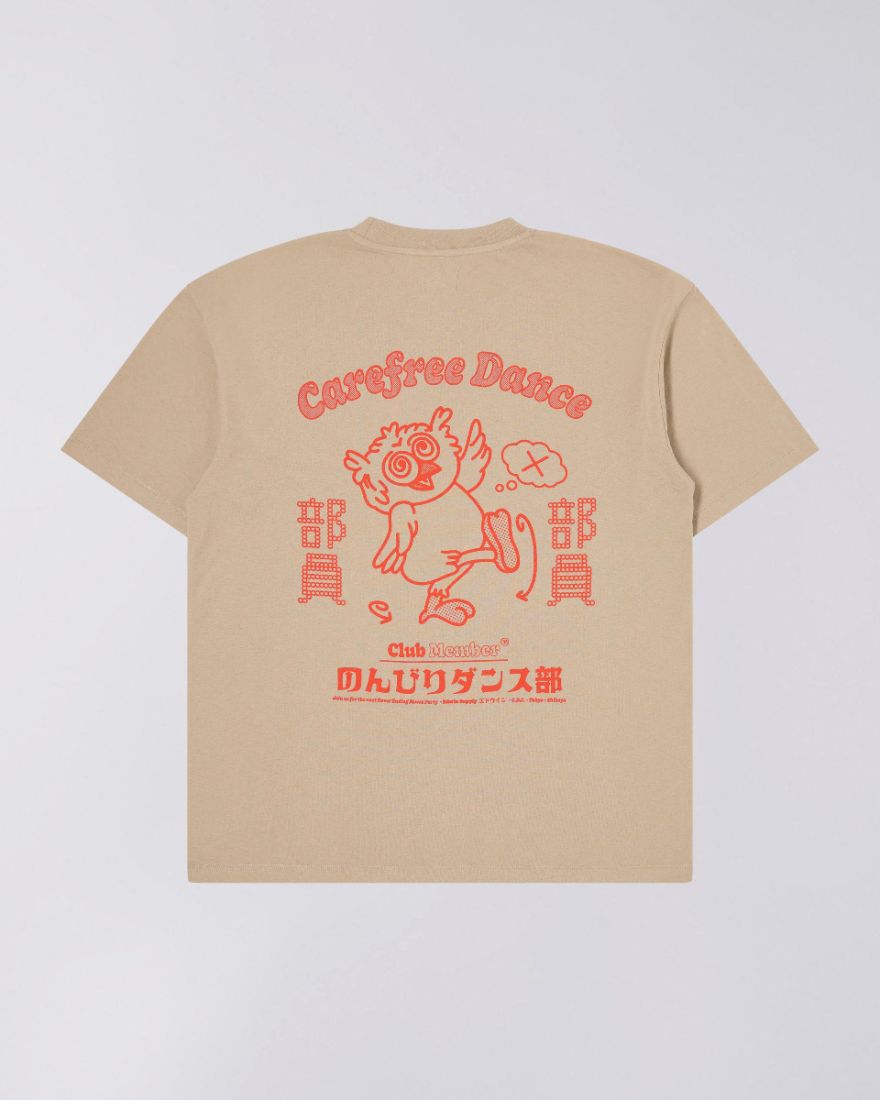 Carefree Dance Club TS white pepper garment washed