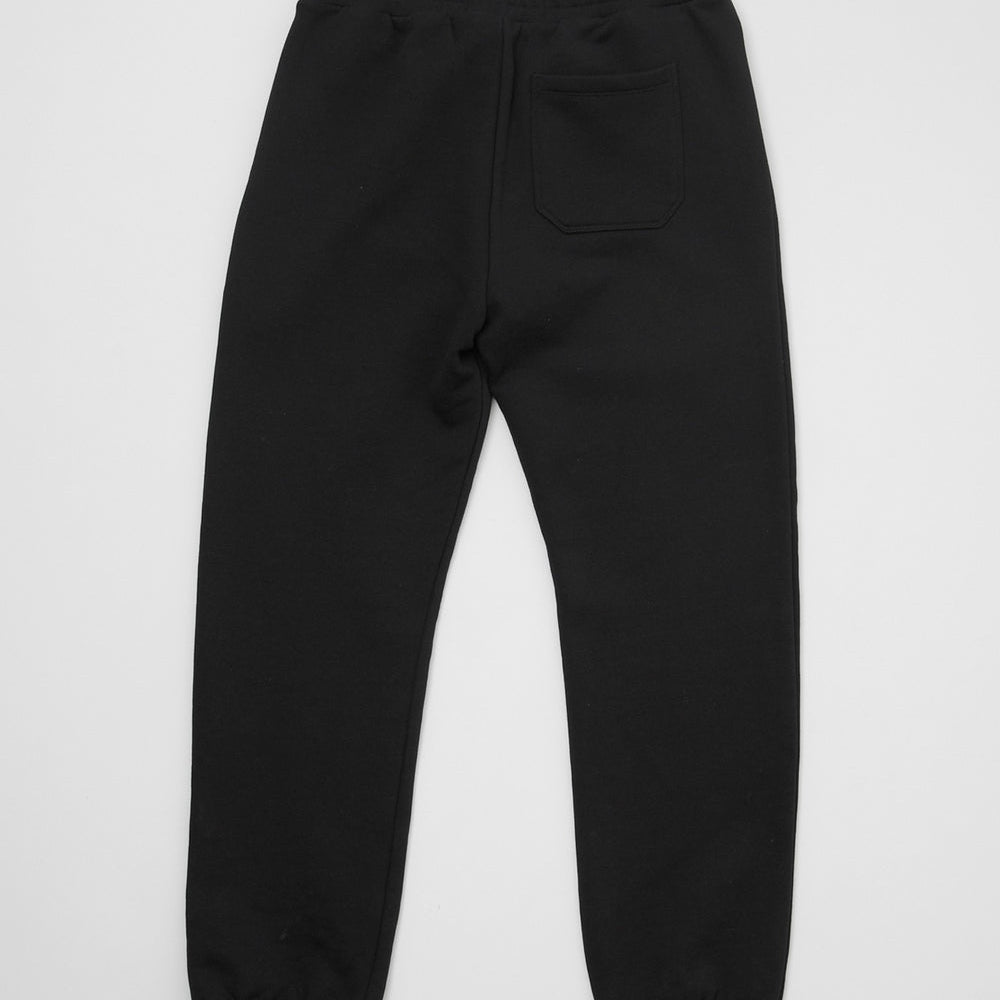 VARSITY SWEATPANTS Black