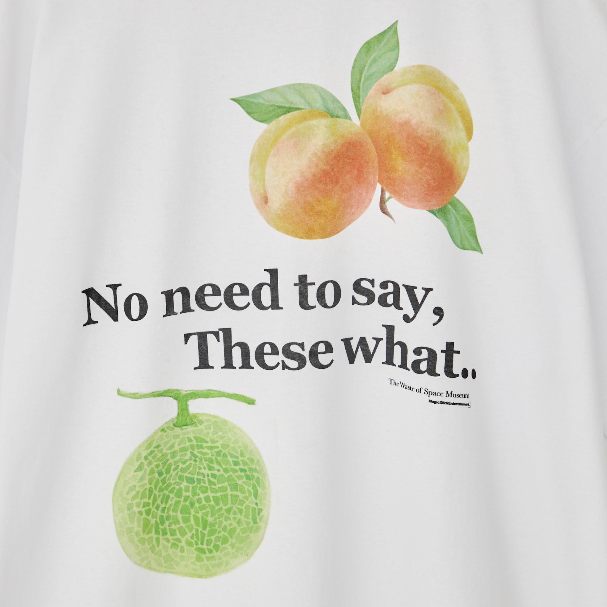 Peach And Melon T White